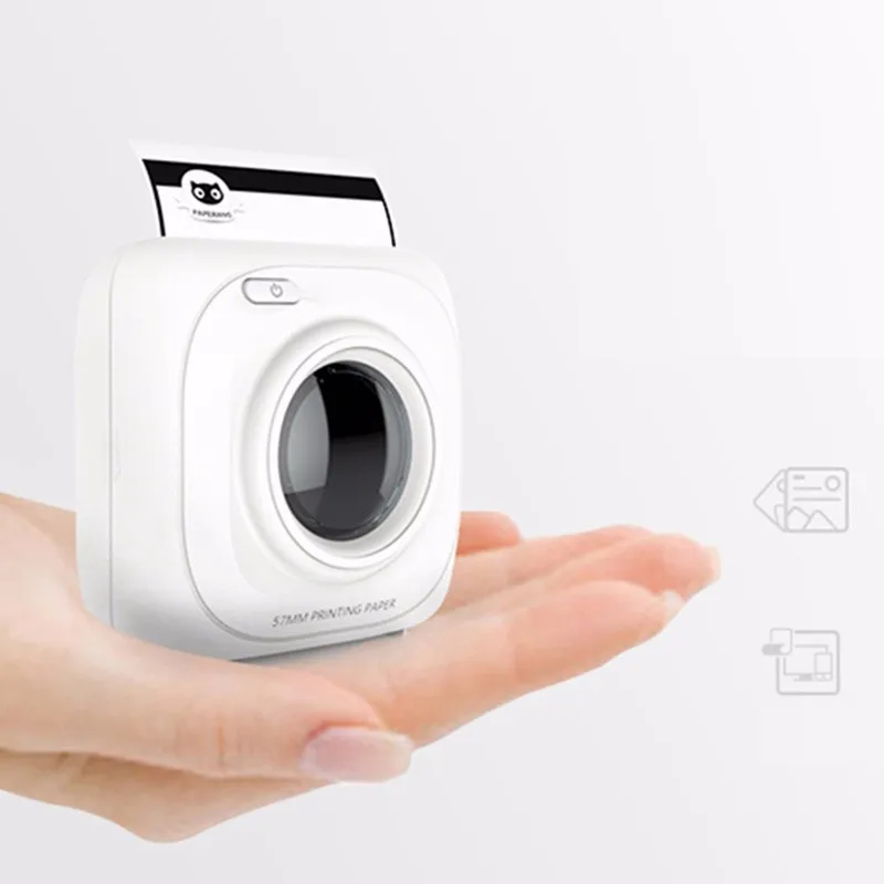 

Printer Portable Bluetooth 4.0 Printer Photo Thermal Printer Phone Wireless Connection Printer 1000mAh Battery