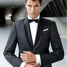 Официальный костюм на заказ, мужской свадебный костюм, приталенный, новейший дизайн пальто, брюки, угольные смокинги для жениха для мужчин(пиджак+ брюки+ галстук