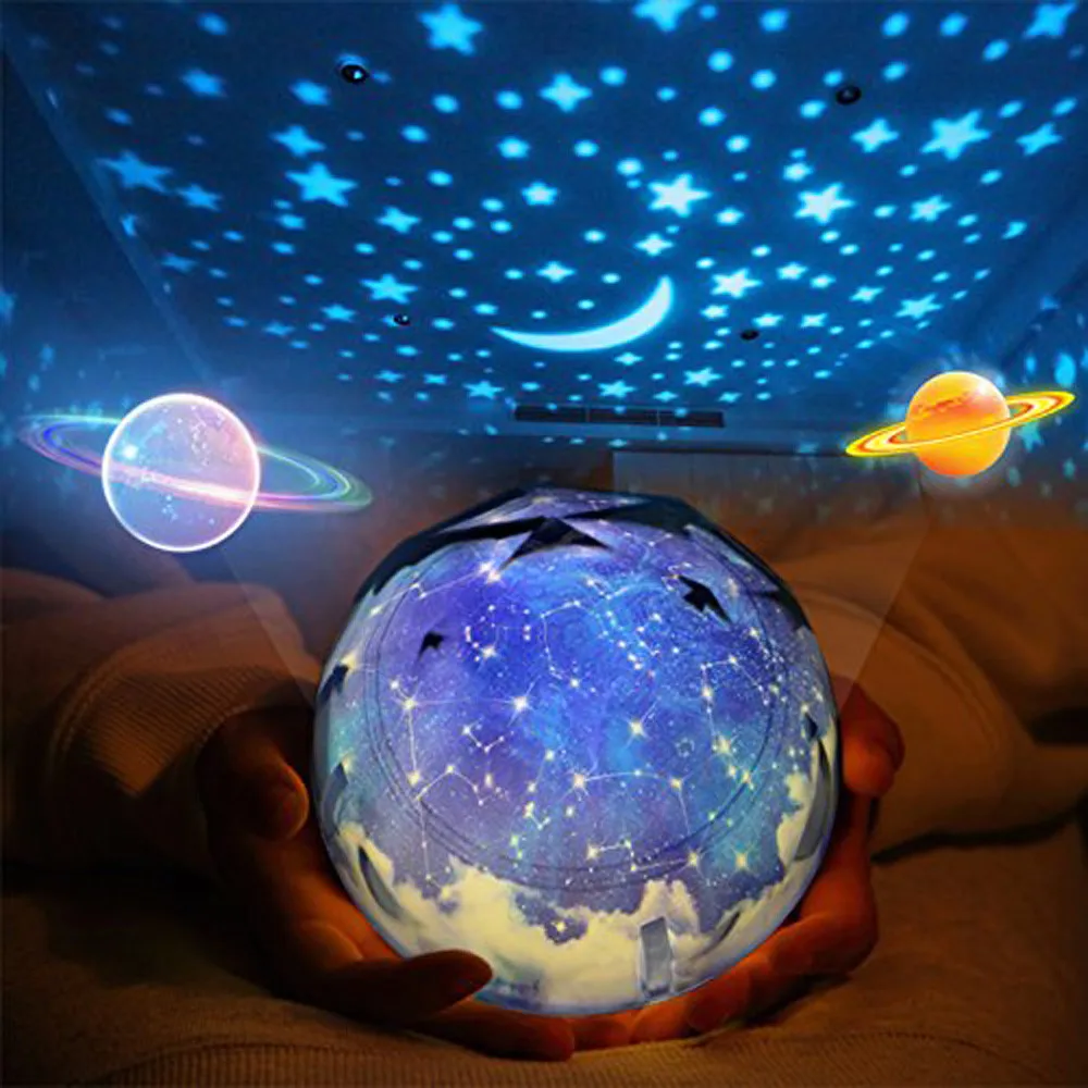 

Multifunctional Color Magic Drill Projection Lamp Universe Night Light Projection Lights Star Sea Projector Lamp Drop Shipping