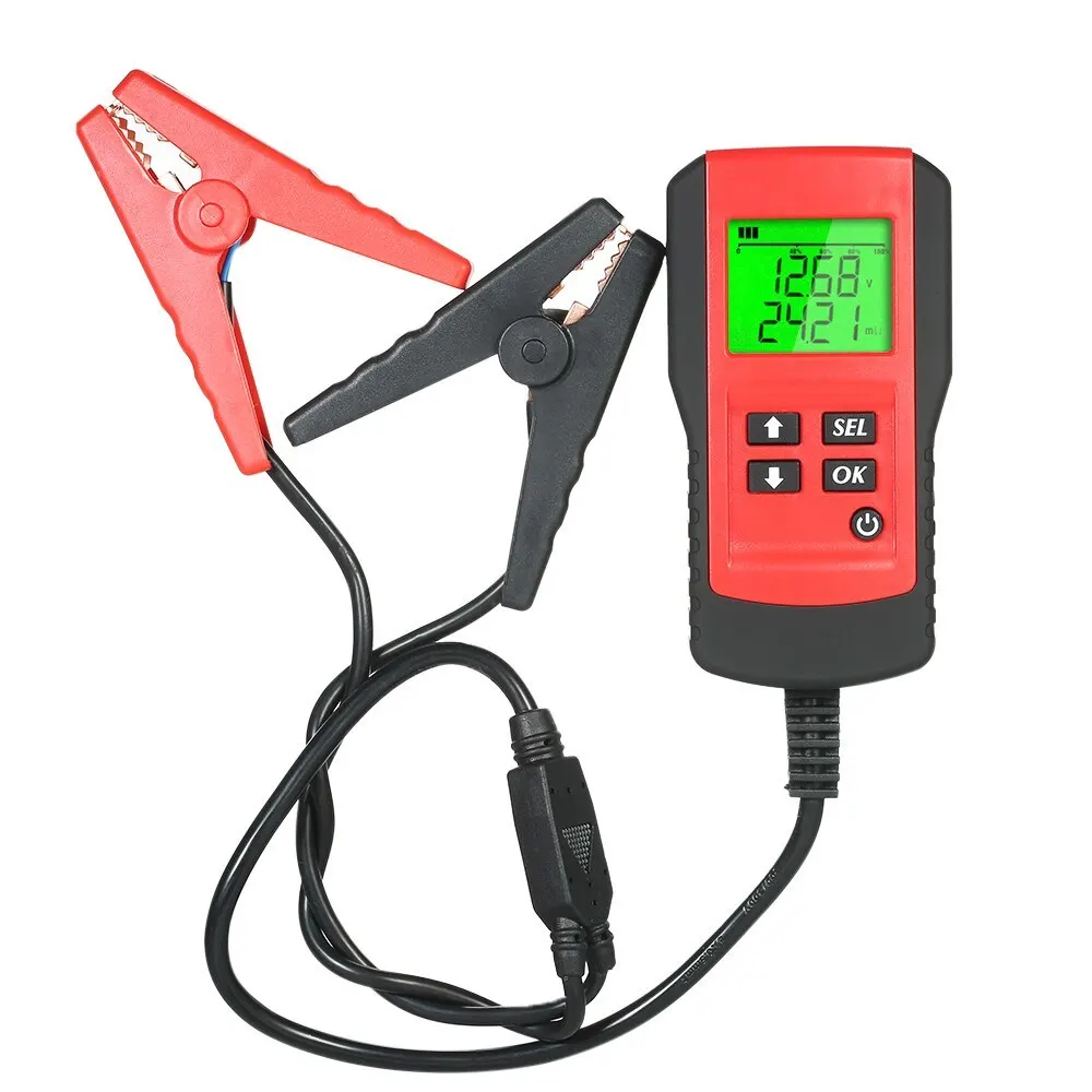 

12V LCD digital battery tester car battery tester Analyzer Automotive Vehicle capacity battery power indicator Diagnostic Tool