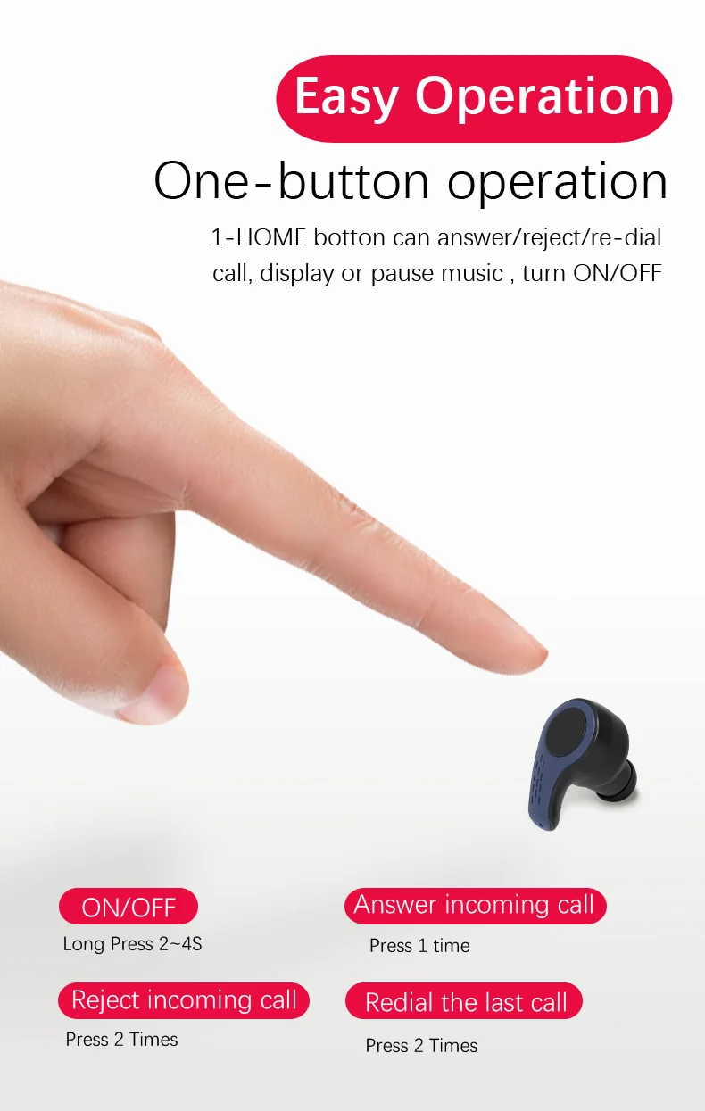 S9 Bluetooth Earphone-10