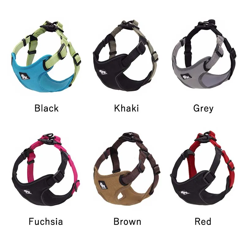 MySudui Truelove Medium Small Dog Harness Dog Harness Vest Strap Adjustable Reflective Puppy Pitbull Chihuahua Dog Accessories MySudui Truelove Medium Small Dog Harness Dog Harness Vest Strap Adjustable Reflective Puppy Pitbull Chihuahua Dog Accessories