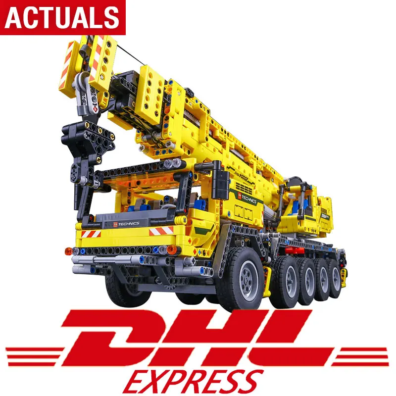 

20004 In Stock Technic Car Motor Power Mobile Legoing42009 Crane Mk II Model Building Kits Blocks Bricks Christmas Gift Kid Toys