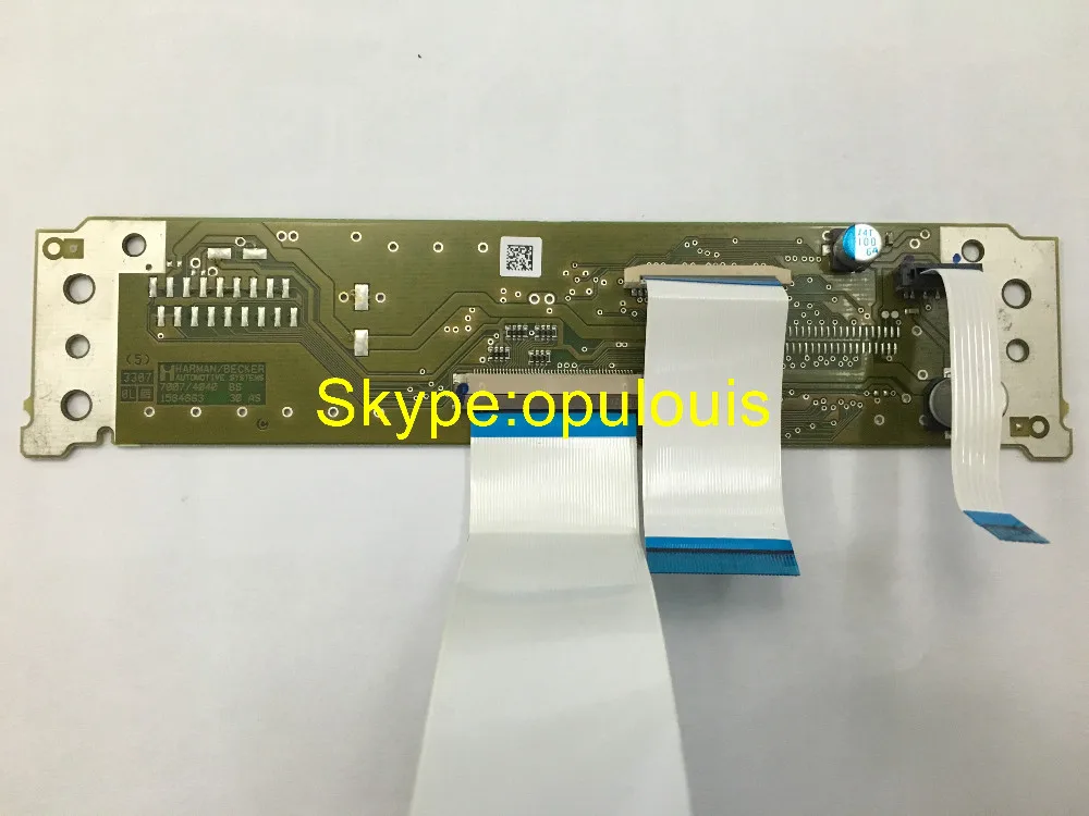 pioneer radio Original Har man Bec ker PCB board 48637007/4040 1584864 connect board for Mercedes W221 6 DVD changer mainboard audio systems android car stereo