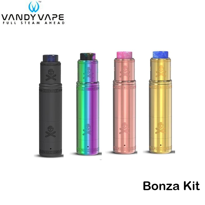 

Original Vandy Vape Bonza Kit Bonza MOD Tube with Bonza V1.5 RDA Vandyvape Electronic Cigarette Vape Pen Fit 18650/20700 Battery