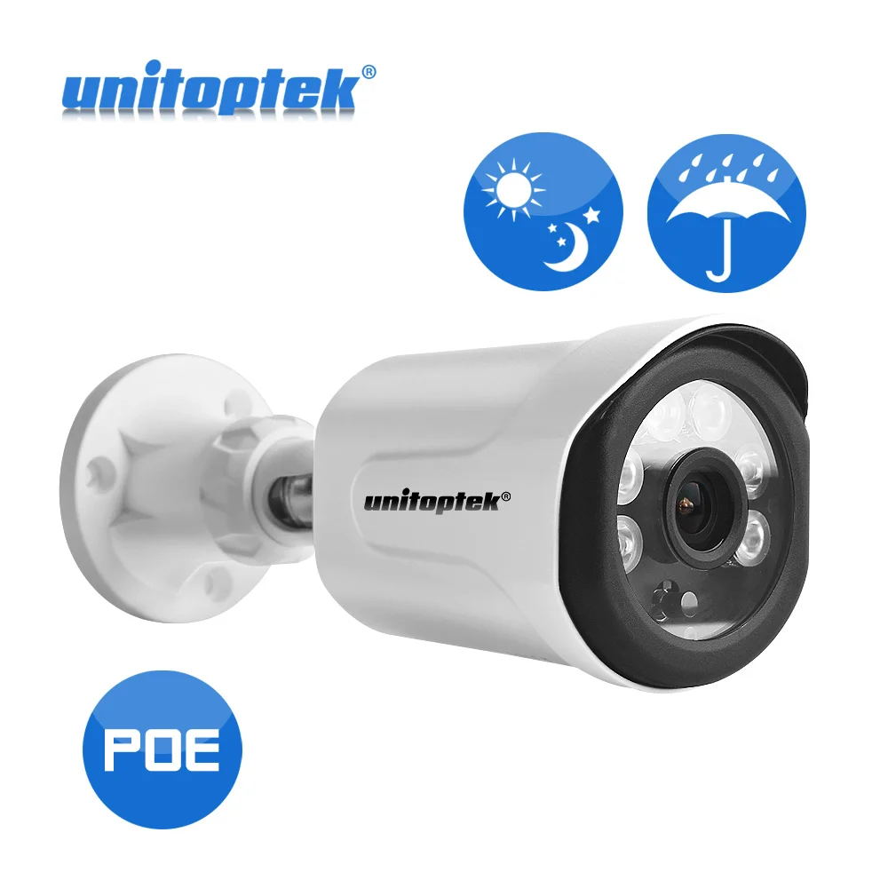 Широкая металлическая IP камера 1080P 4MP 5MP водонепроницаемая IP66 Onvif P2P Обнаружение