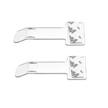 Transparente de 2 unids/set de plástico para tique de estacionamiento abrazadera 7,5x4x0,10 cm boleto Clip de plástico en Stock