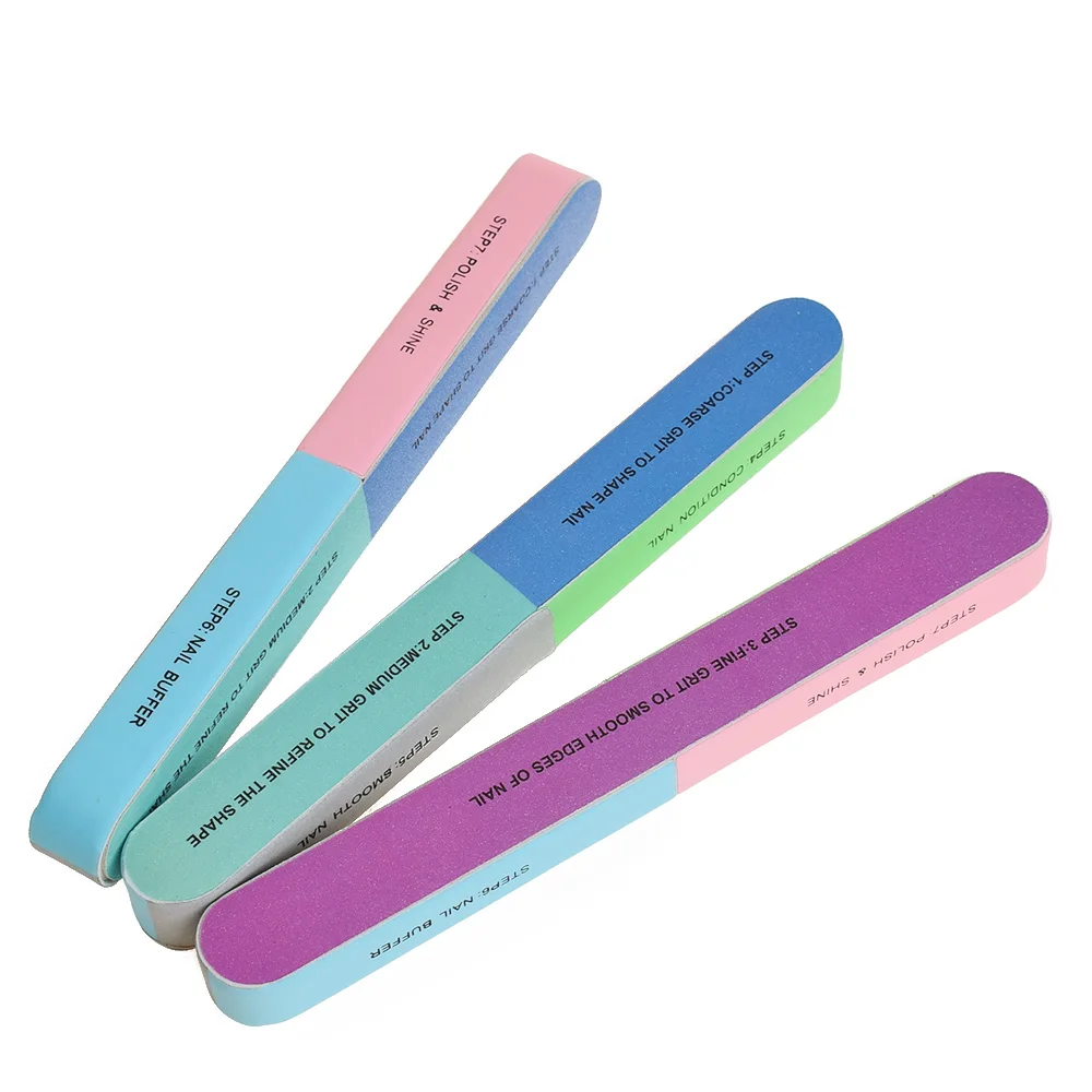 

Nail Art Manicure 6 Way shiner Buffer Sanding Block File For Nail Art Buffing Block Sanding Buffer 1PC Fashion New Hot