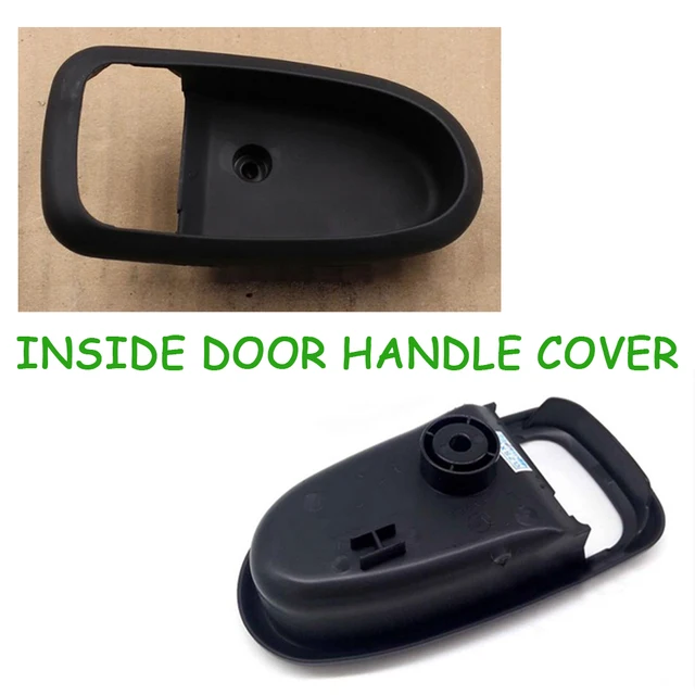 Plastic Black Left and Right Side Interior Inside Door Handle Cover ... Plastic Black Left and Right Side Interior Inside Door Handle Cover ...