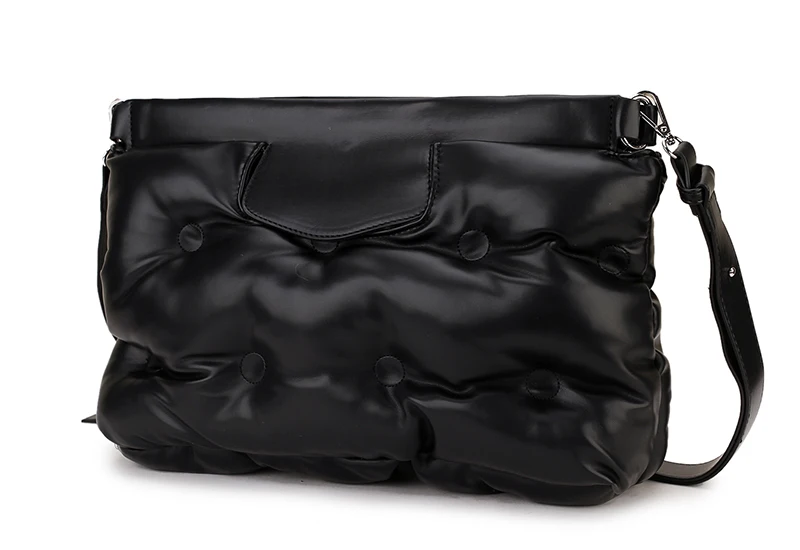 عالية الجودة أسفل الفضاء وسادة تصميم بو الجلود النساء حقيبة صغيرة مغلف Crossbody حقيبة ساعي يد حقيبة أنيقة بولسا