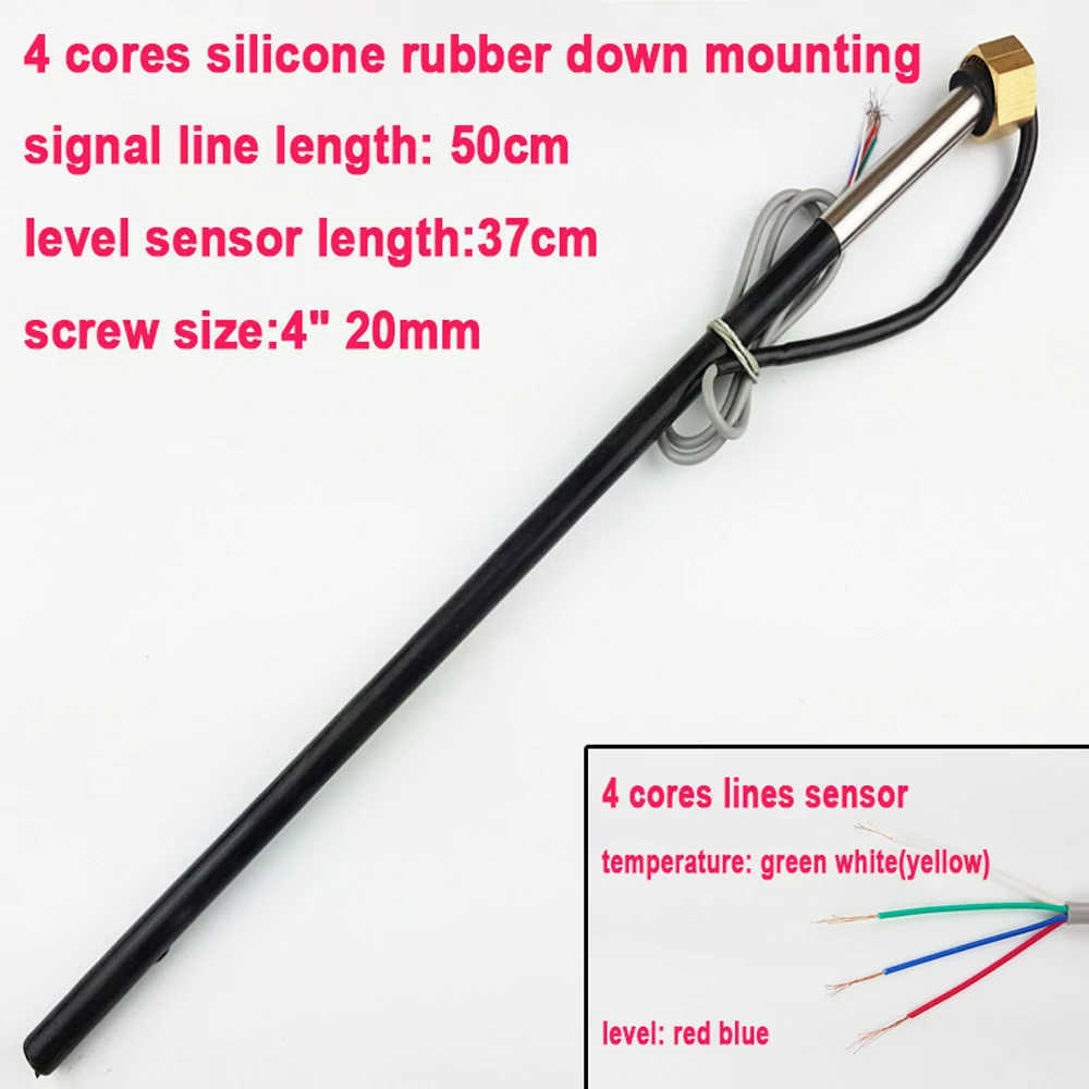 solar energy water heater temperature water level sensor 37cm 4 cores