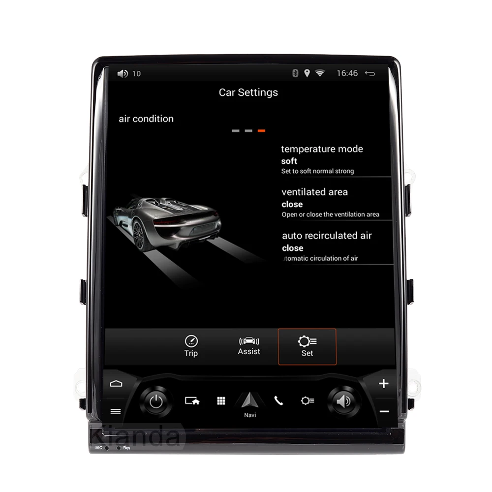 10," Android 7,1 автомобильный dvd-плеер для Porsche Cayenne(2011-) gps навигация 2G ram 3 2G B rom Радио Стерео MP5 Bluetooth Wifi