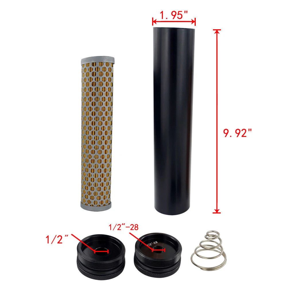 Billet Aluminum Low Profile for Napa 4003 WIX 24003 Fuel Filter 1/228