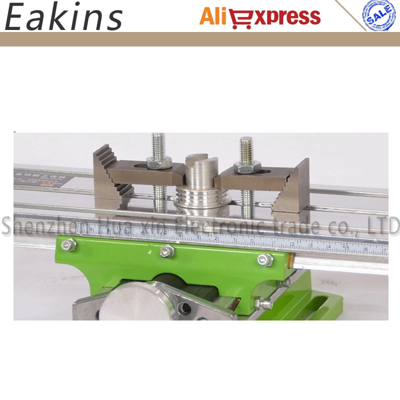 6330 Aluminum Compound Bench Wood Working Fixture Work table X Y Axis Adjustment Precision Coordina