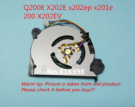 For Asus VivoBook S200E Q200E X201E X202E Laptop CPU fan cooling fan EF50050S1-C170-S99