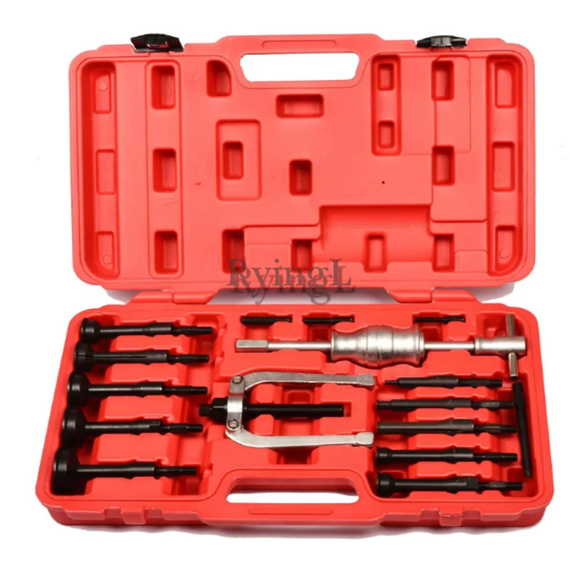 

// Blind Inner Puller Bearing Puller Hole Remover Extractor Set Puller Wheel Bearing Removal Tool Slide Hammer Tool Kit