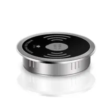 5 В/3 А настольное Беспроводное зарядное устройство 5 Вт Быстрая зарядка для iPhone iPad samsung huawei Xiaomi htc Nexus Moto Blackberry 10166