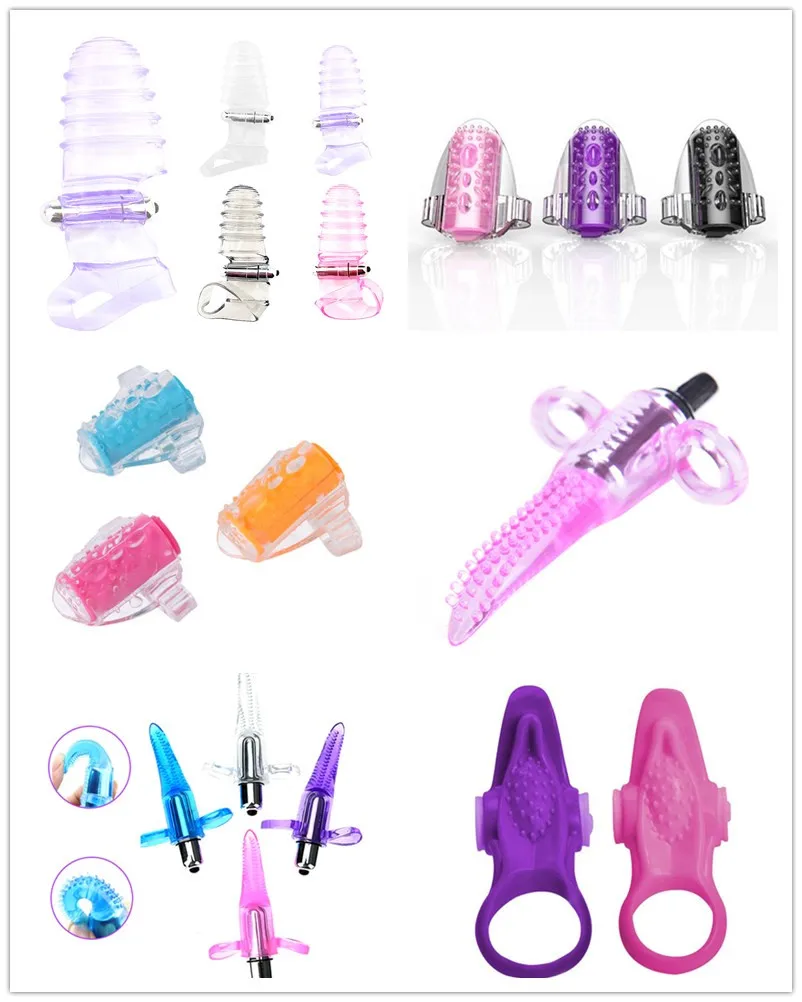Finger Vibrator Nipple Clitoris Stimulator Dildo Mini Jumping Eggs Sex Toys For Women Waterproof Vaginal Massager