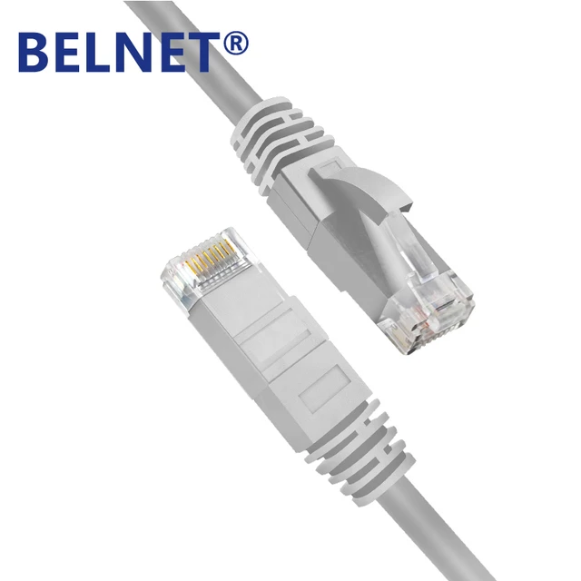 Belnet-Câble réseau haute vitesse CAT6 RJ45 LAN, 0.33m/1m/2m/3m/5m