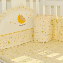 Детские постельные принадлежности 120*70 см, хлопок, Комплект постельного белья из 2 предметов+ качественный лист, горячая новинка, хорошая цена