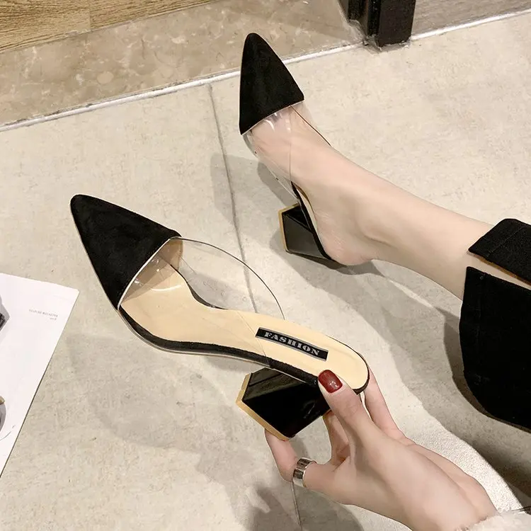 perspex pumps