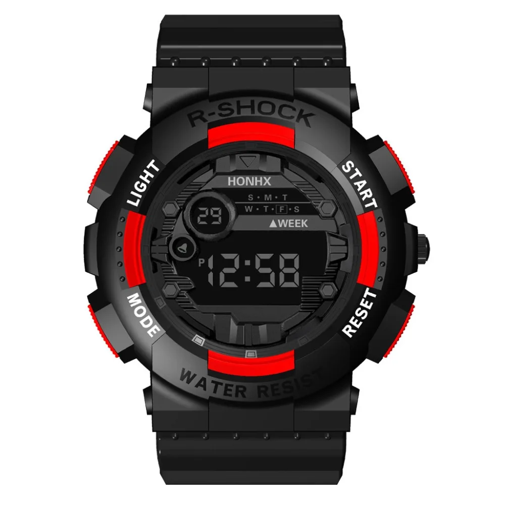 Высококачественные женские мужские часы унисекс Спортивные наручные часы электронные цифровые цвета силиконовый ремешок повседневные часы Reloj Mujer@ 50