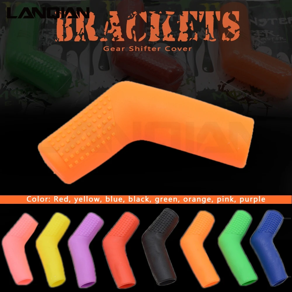 

Motorcycle Gear Shift Lever Cover Rubber Sock Gear Shifter Boot Shoe Shift Case Protectors Covers