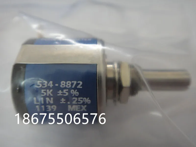 

[VK] SPECTROL 534-8872 5K imported multi-turn potentiometer 2 watts switch