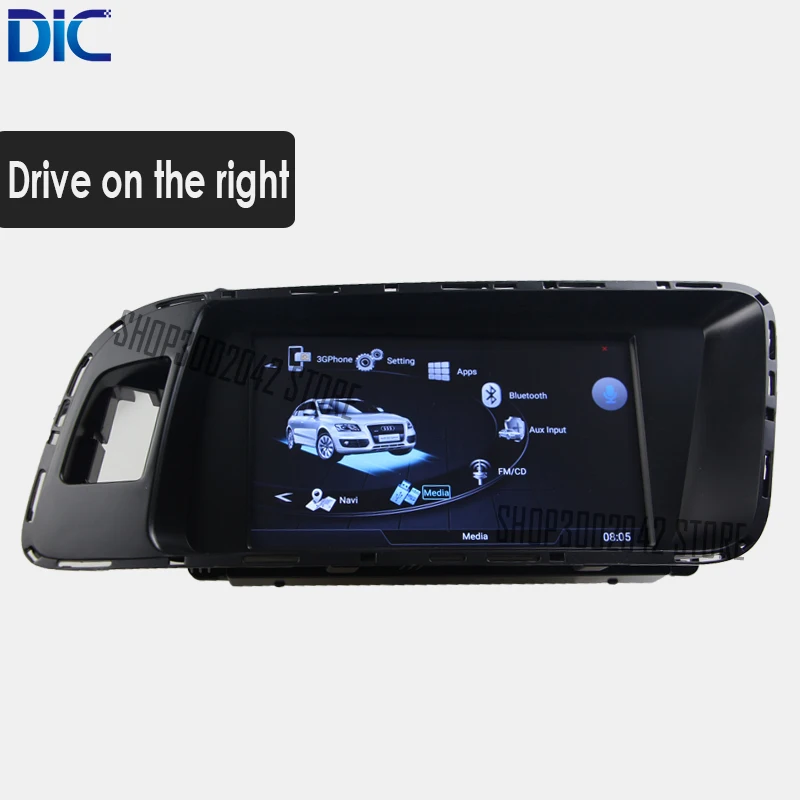 Top DLC Android system GPS navigation player Right Hand Left Hand 8.8 2G 16G 4G 10.25 inch WIFI video /For Audi Q5 2010-2016 16