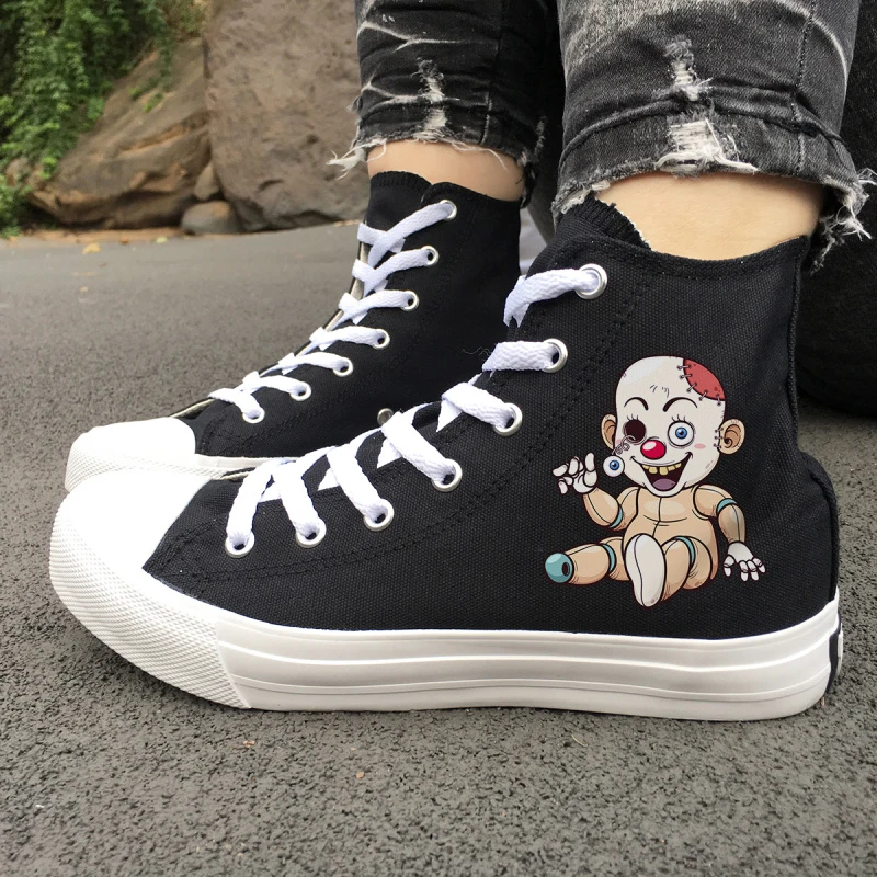 Wen Skateboarding Shoes Design Cartoon Zombie Doll Puppy Dog