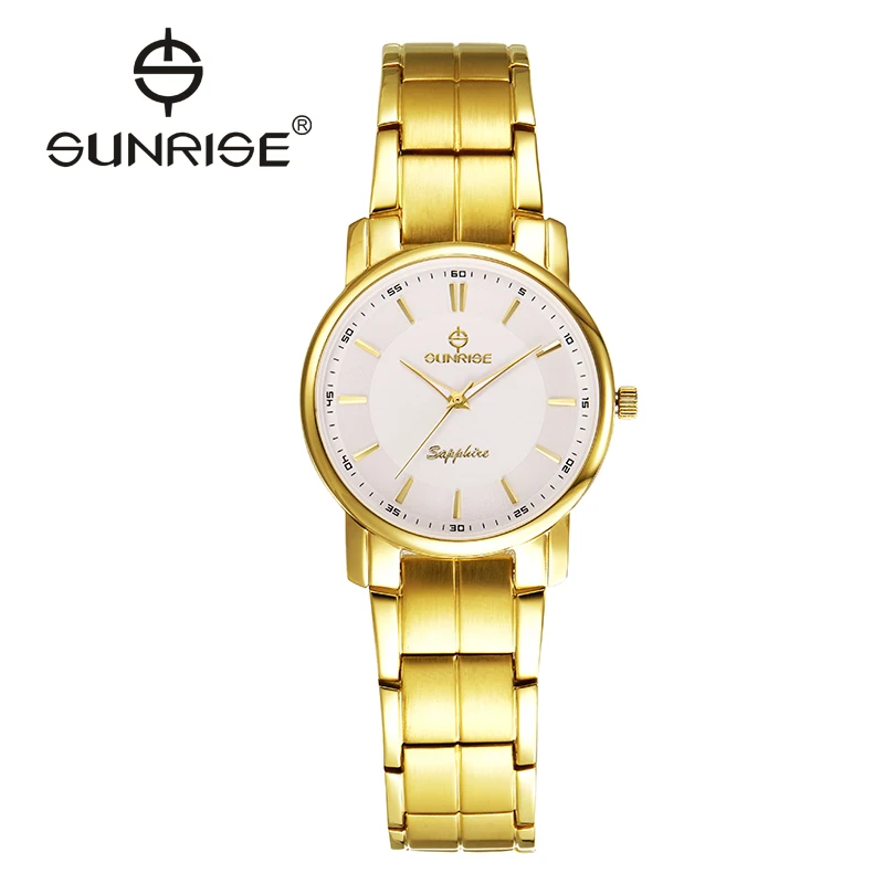 2016 new hour Quartz Watch Men Women Sunrise Reloj Ladies Clock Relogio Metal lovers wristwatch for