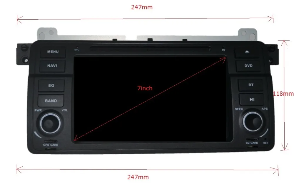 " Android 9 автомобиля gps навигации автомобиля Радио dvd плеер для bmw E46, M3, с CAN-BUS, bluetooth, рулевое колесо, 16 ГБ Встроенная память