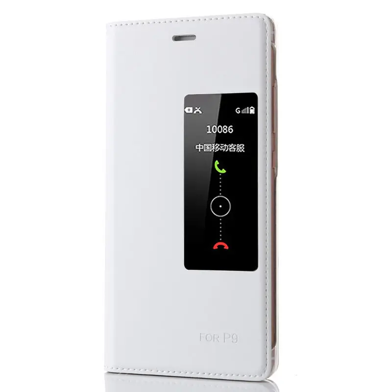 S guard P8 Оригинальный чехол для мобильного телефона Huawei флип кожаный ответа на