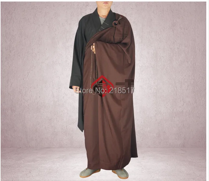 Buy Free Shipping Unisex Buddhist monk robe Zen