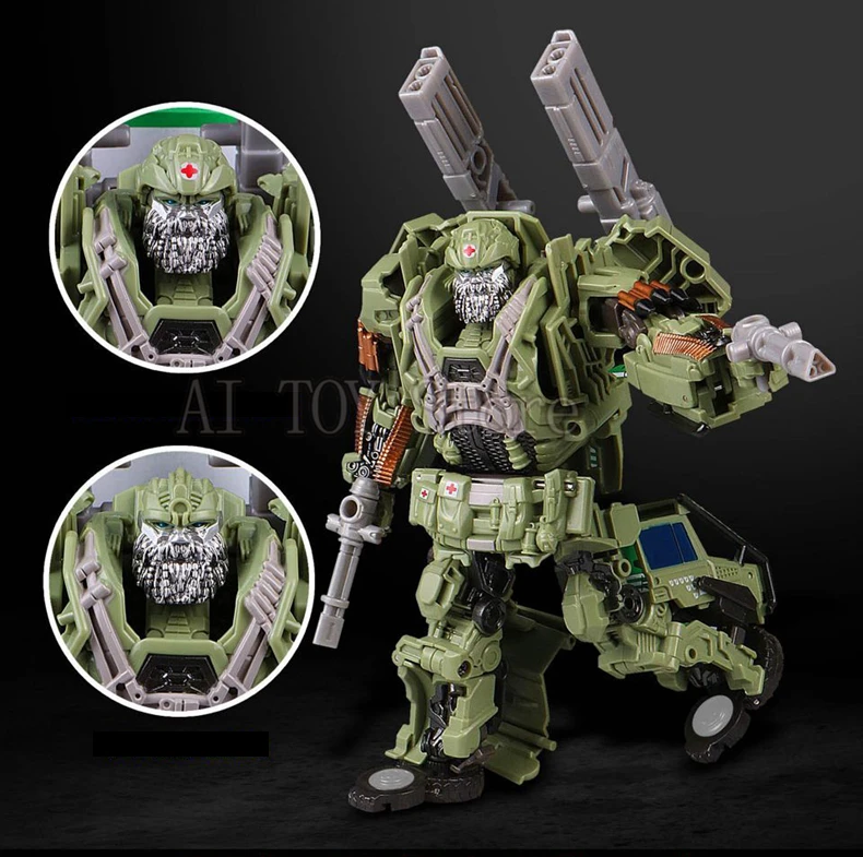 Black Mamba Transformation BMB H6001-5 SS BEE 28CM Oversize Movie Action Figure Alloy Robot Toys