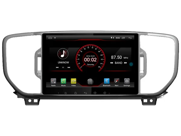 Perfect Navirider car dvd play multimedia stereo car radio audio music player android 8.1 gps for KIA SPORTAGE 2016 with canbus 4