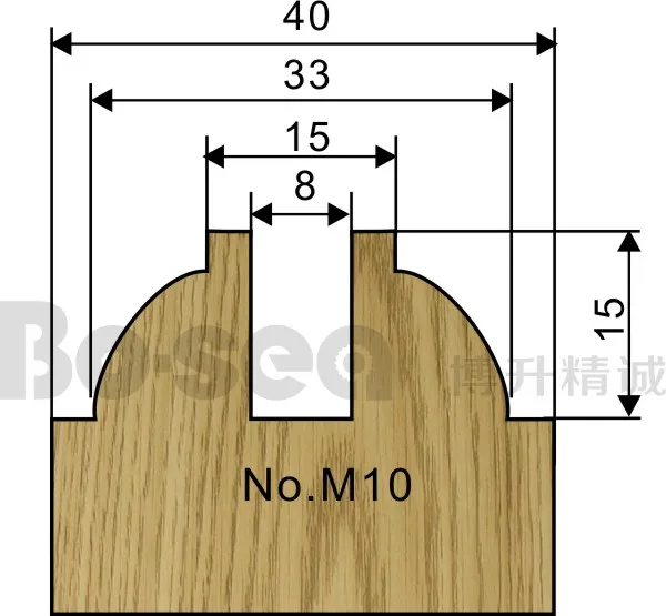 5 шт./компл. дверная рама резак для деревообработки 3 шт.-паз 2pcs-Mortise шпинделя машина резак Бо-море - Длина режущей кромки: M10