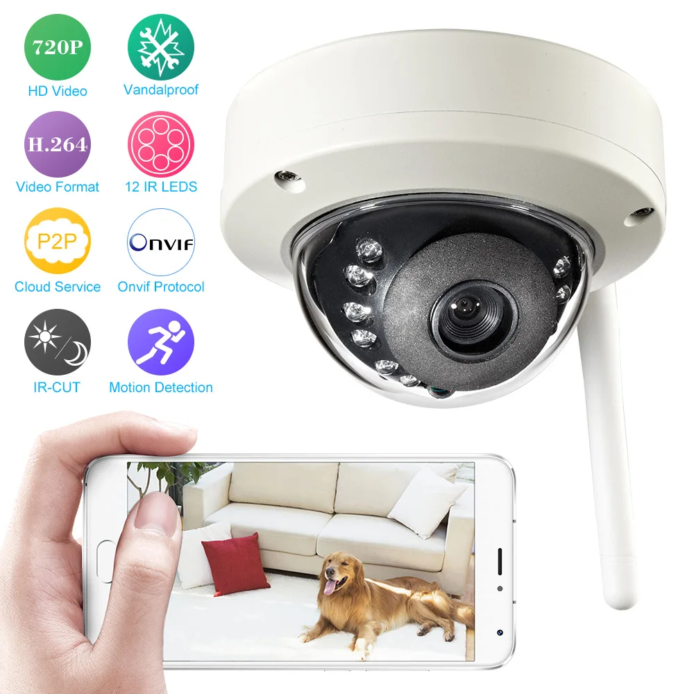 Купить Противовандальную Wi Fi Камеру Видеонаблюдения