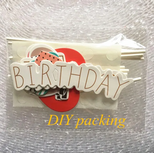 5 Ensembles Lot Livraison Gratuite Joyeux Anniversaire Amour Theme Anniversaire Mariage Gateau Decorations Stct 076 Aliexpress