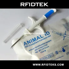 RFID микрочип шприц с транспондер Стекло тег 2,12x12 мм FDX-B Икар номер ISO11784 ISO11785 134,2 кГц с EM4305 чип