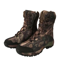 YUANJYUANOK Camo Hunting Boots Realtree AP Camouflage Boot Waterproof Outdoor Camo Boot Hunting font b Fishing
