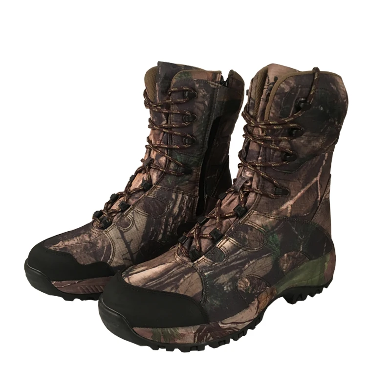 Camo Hunting Boots Realtree AP Camouflage Boot Waterproof Outdoor Camo Boot Hunting Fishing Shoes Size 39