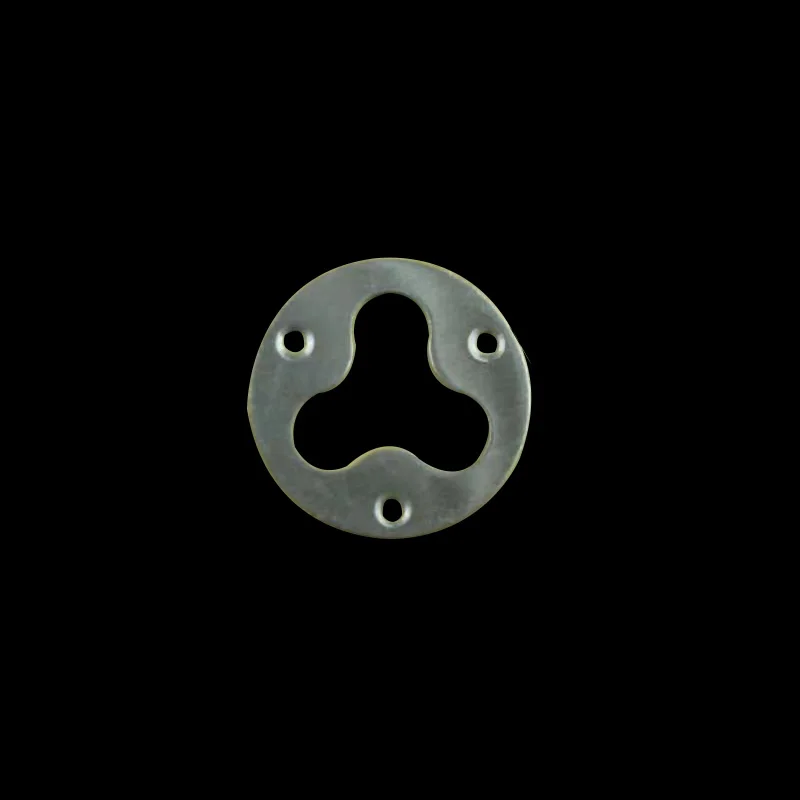 

100pcs 33mm Stainless Steel Bottle Opener Part With Countersunk Holes Round Metal Strong Polished Bottle Opener Insert Parts