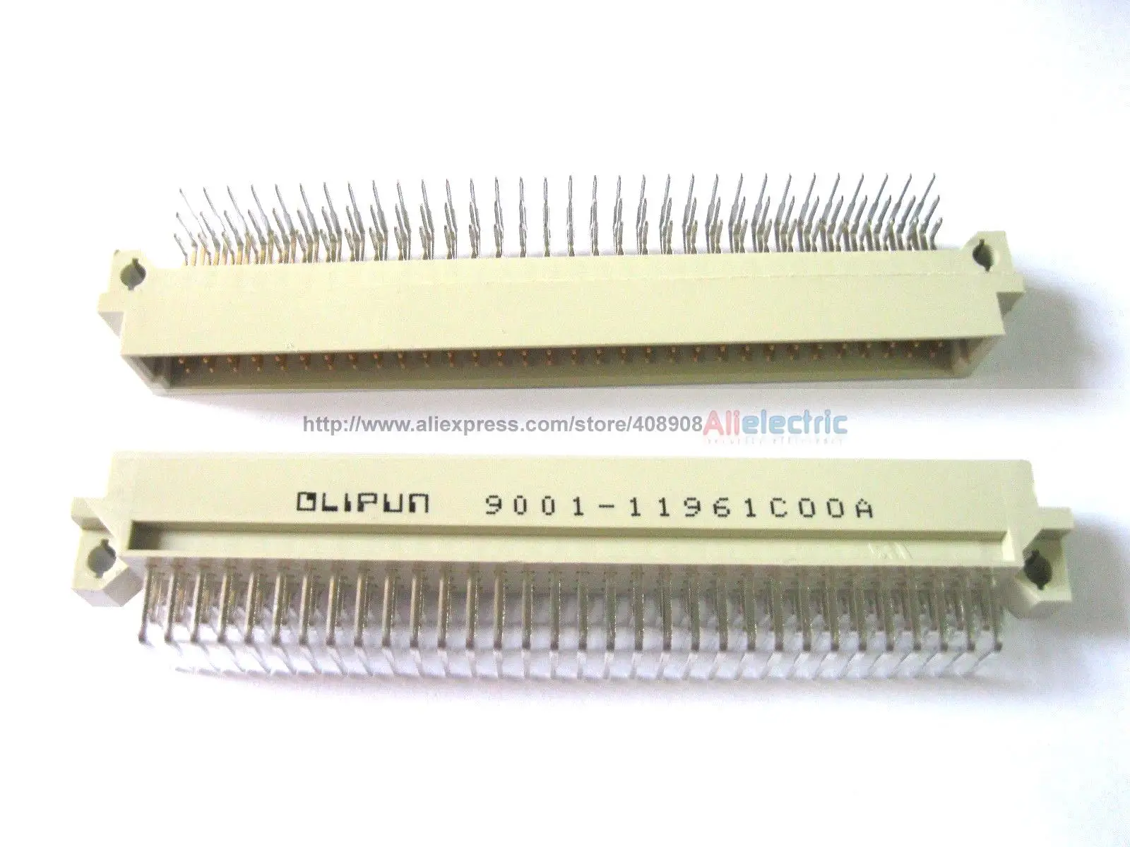 

30 Pcs/lot 96 Pin Eurocard DIN Ccnnector Male Right Angle 3 Rows 32x3 Gold Plated