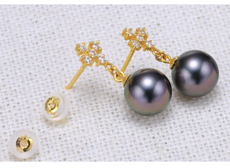 gold pearl earrings jewelry 55