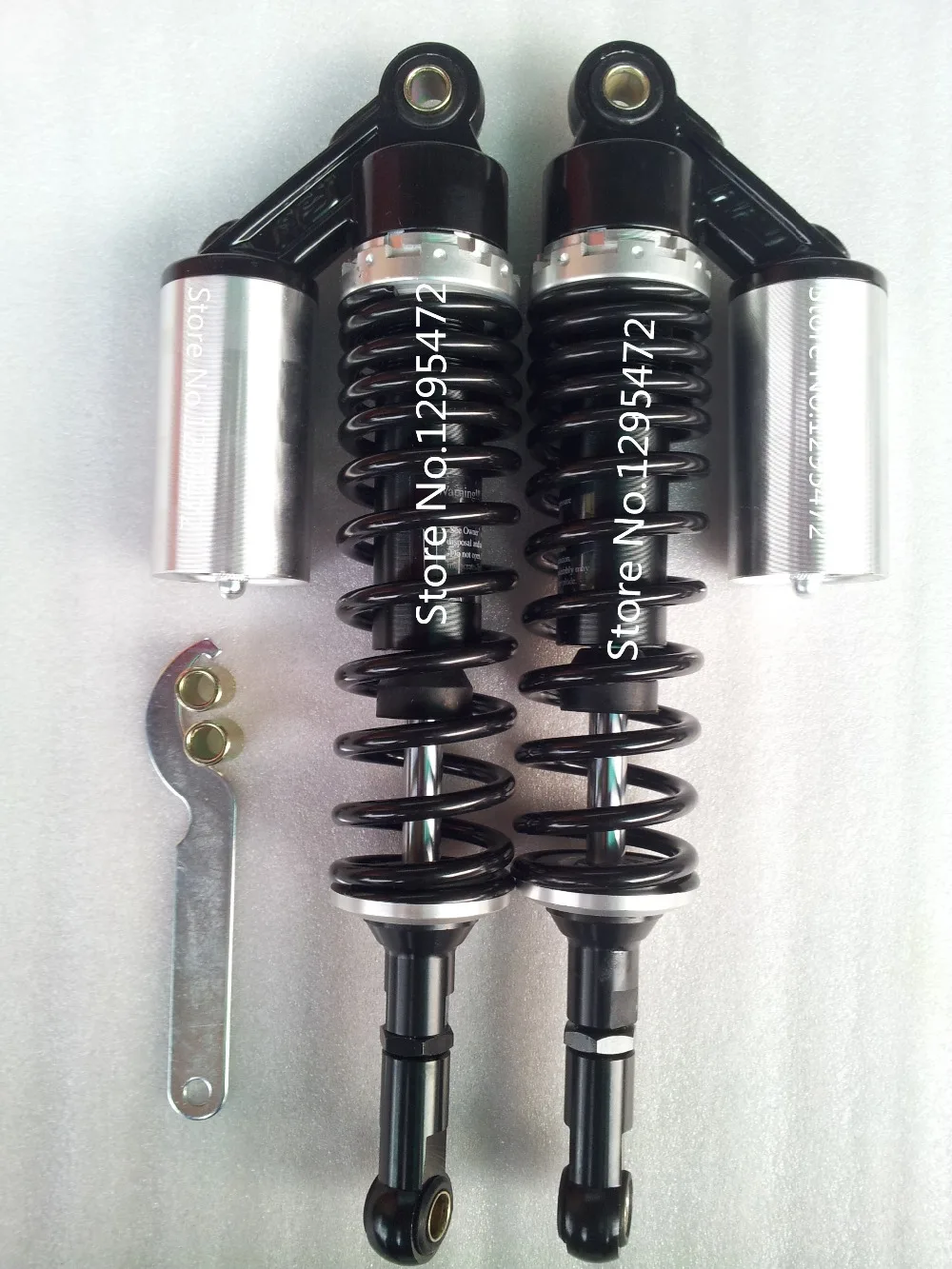 new universal 14.75" 380mm 8mm spring motorcycle Air shock absorber for