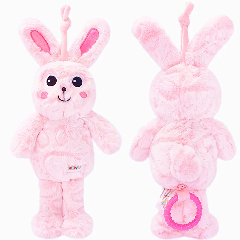 

Cute Baby Plush Toys Soft Baby Rattle Appease Stuffed Doll Stuffed Plush Animals Toy With Music Box For Children