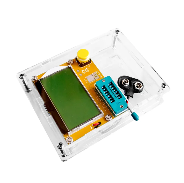 Прозрачный акриловый чехол для телефона тестер транзисторов ESR SCR/MOS|acrylic case|tester