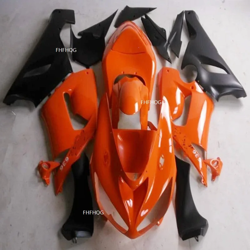 Новые популярные брендовые новые обтекатели для мотоцикла Kawasaki ZX6R 2005 2006 ninja 636 05 06