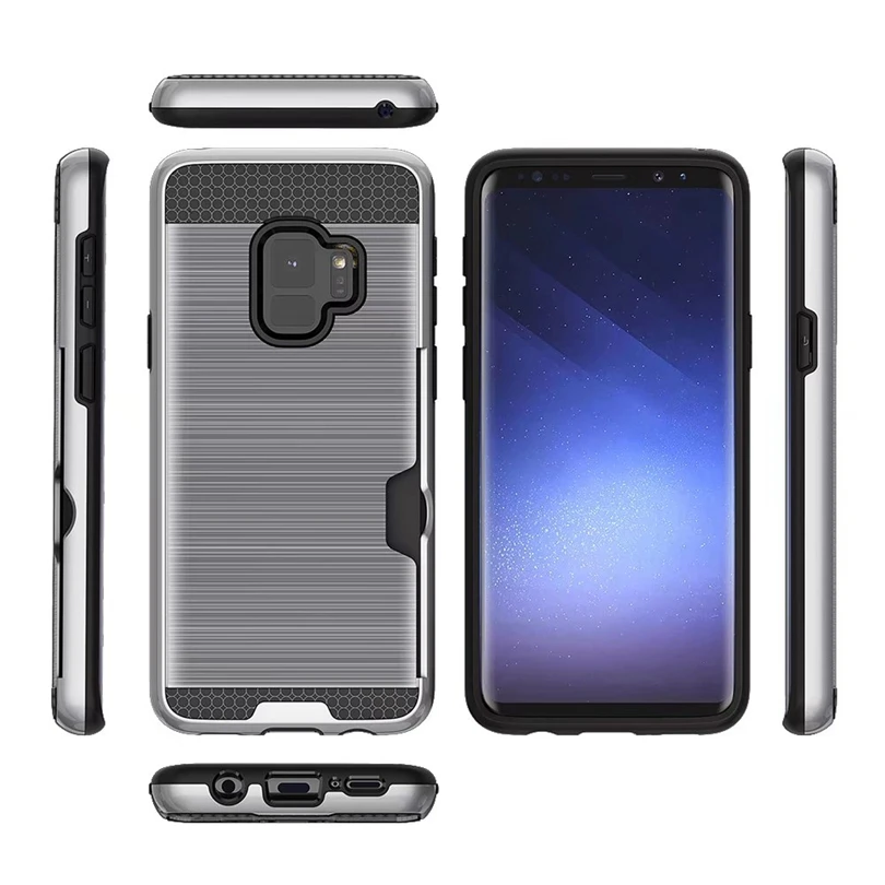 Противоударный чехол для Samsung Galaxy S9 5 77 дюйма Гибридный двухслойный армированный